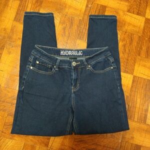 Hydraulic Hydra Fit Lightweight Dark Blue Jeans Women's Size 8